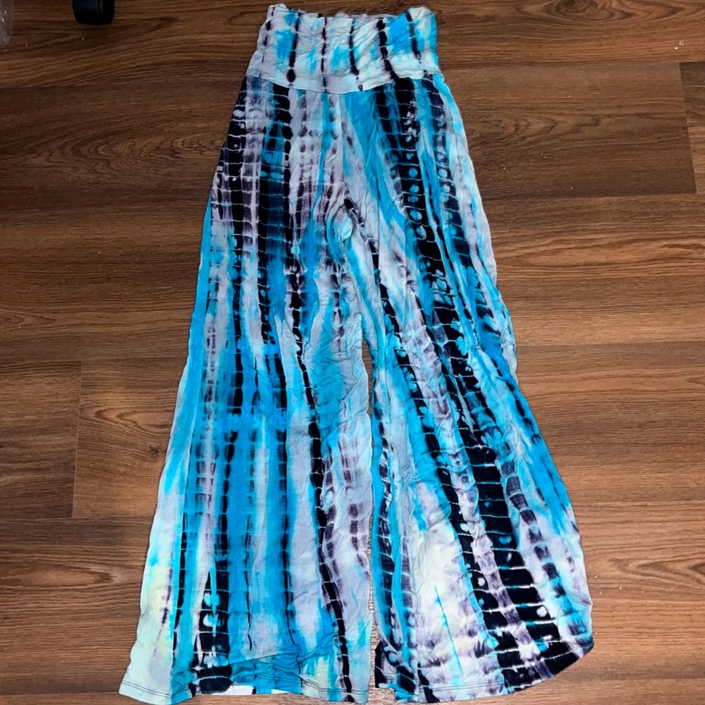 Chatoyant Flare Patterned Pants Size S